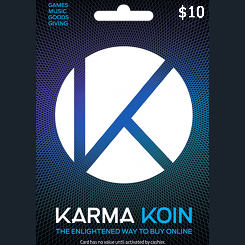 Nexon Karma Koin Card 10 USD - Mua bán thẻ Nexon Karma Koin Card tự động 24/7