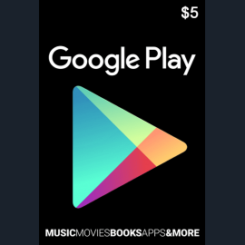 Google Play Card 5 USD