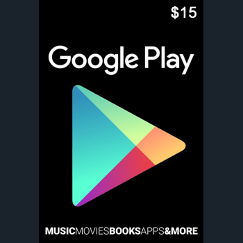 Thẻ Google US Giá Rẻ Google Play Card 15 USD