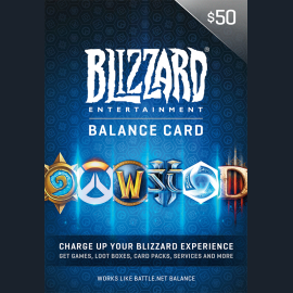 Thẻ BattleNet Battle.net Card 50 USD