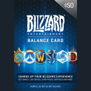 Thẻ BattleNet Blizzard Battle.net Code 50 USD