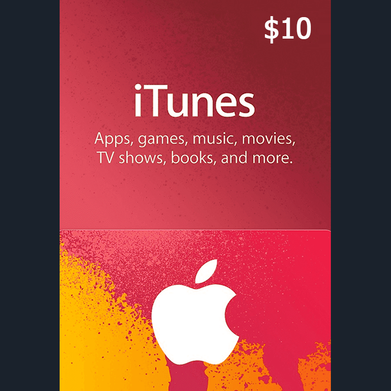 iTunes Card 10 USD - Mua bán thẻ Itunes tự động 24/7