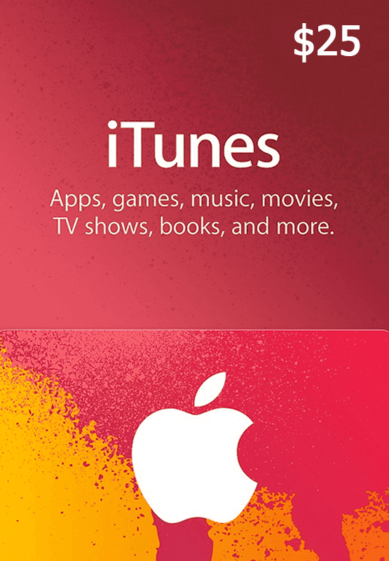 Thẻ Apple Itunes US Giá Rẻ Apple iTunes Card 25 USD
