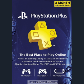 Thẻ Playstation US Playstation Plus 3 Months Membership
