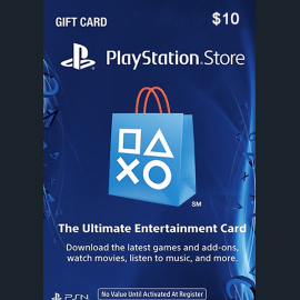 PlayStation Card 10 USD - Mua bán thẻ Playstation PSN tự động 24/7