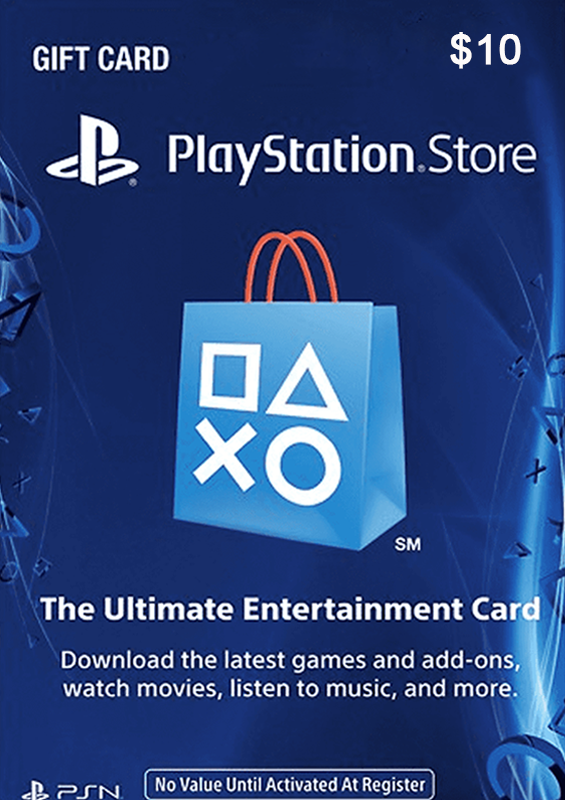 Thẻ Playstation US PlayStation Code 10 USD