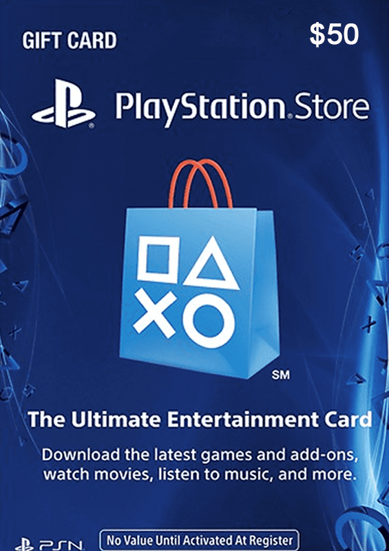 Thẻ Playstation US PlayStation Code 50 USD