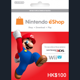 Nintendo eShop 100 HKD  - Mua bán thẻ Nintendo Eshop tự động 24/7
