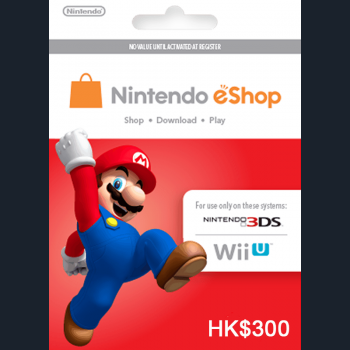 Nintendo eShop 300 HKD  - Mua bán thẻ Nintendo Eshop tự động 24/7