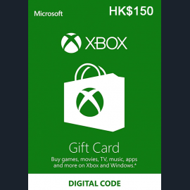 Thẻ Xbox Microsoft HK Giá Rẻ Xbox Card 150 HKD