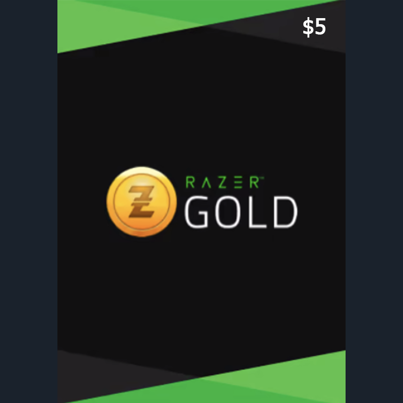 Thẻ Razer Gold 5 USD
