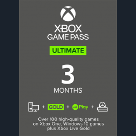 Thẻ Xbox Microsoft US Giá Rẻ Xbox Game Pass Ultimate 3 Month
