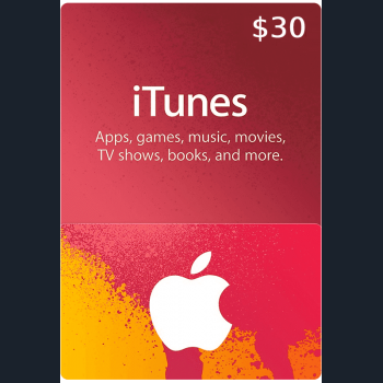 Thẻ Apple Itunes US Giá Rẻ Apple iTunes Code 30 USD