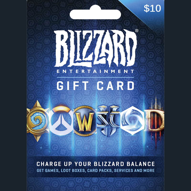 Battle.net Card 10 USD - Mua bán thẻ Blizzard Battlenet tự động 24/7