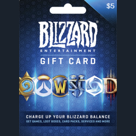 Battle.net Card 5 USD - Mua bán thẻ Blizzard Battlenet tự động 24/7