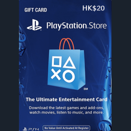 PlayStation Card 20 HKD - Mua bán thẻ Playstation PSN tự động 24/7