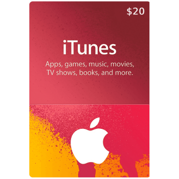 iTunes Card 20 USD - Mua bán thẻ Itunes tự động 24/7